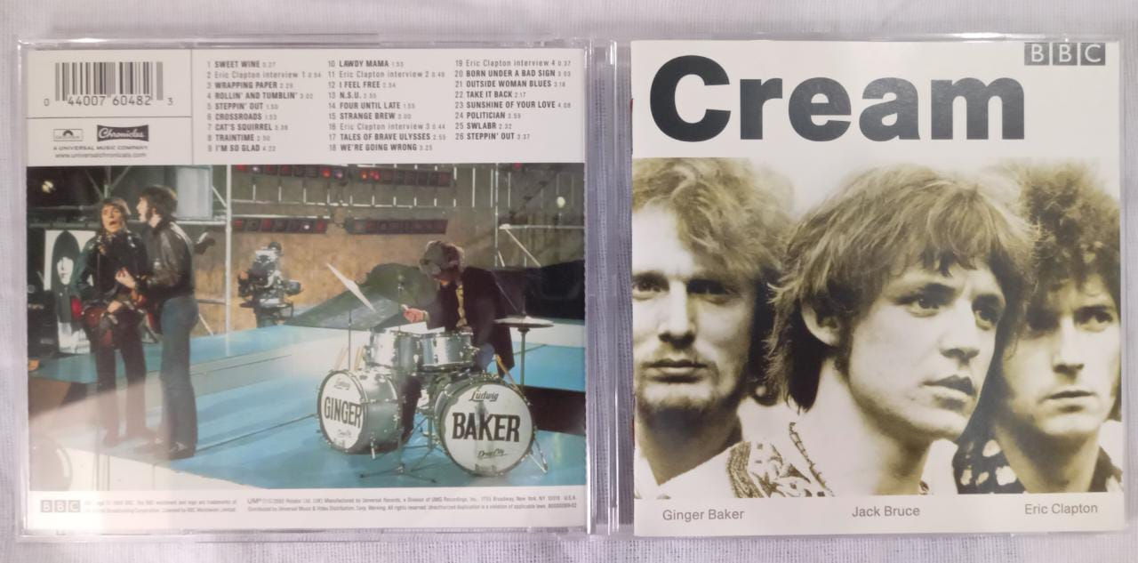 Cd Usado Cream BBC Sessions Importado Excelente CDU6815