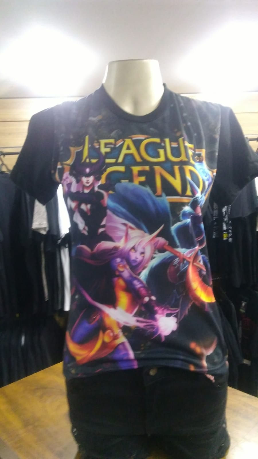 Copped Feminino League Of Legends Ludam CLL03