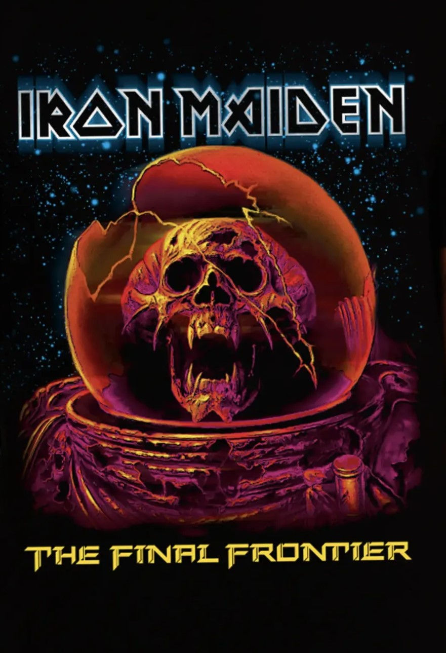 Camiseta Iron Maiden Final Frontier II Pto Consulado OF0027