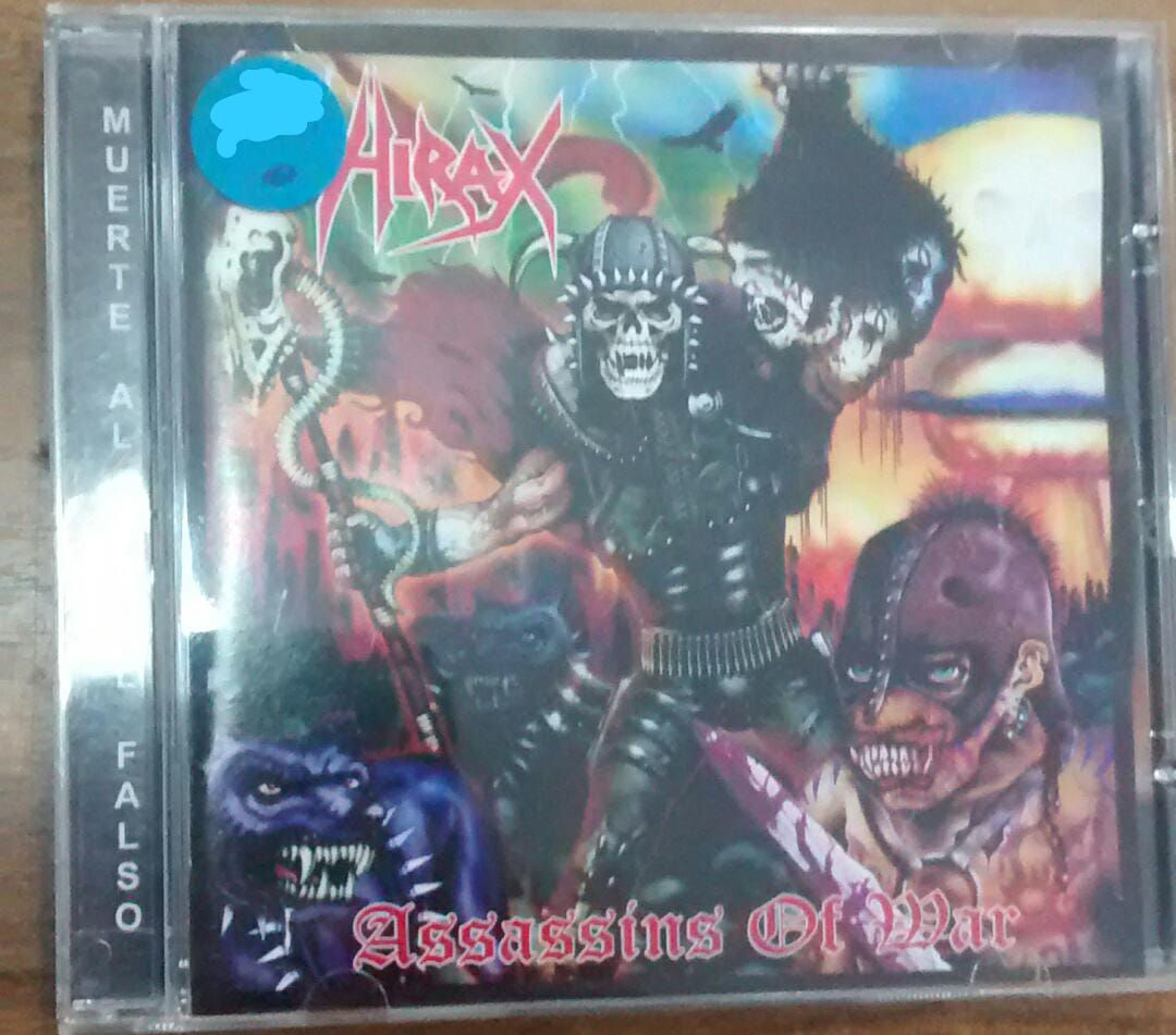 Cd Usado Hirax Assassins Of War e The New Age of MB CDU938