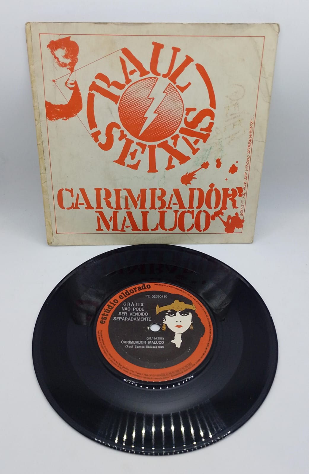 Vinil Lp Compacto Raul Seixas Carimbador Maluco