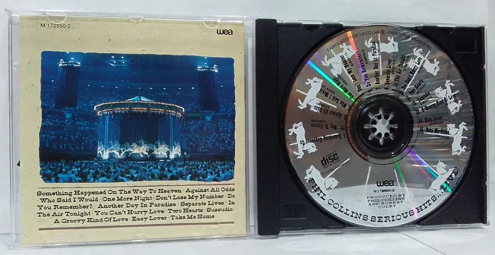 Miniatura: CD Usado Phil Collins Serious Hits Live!