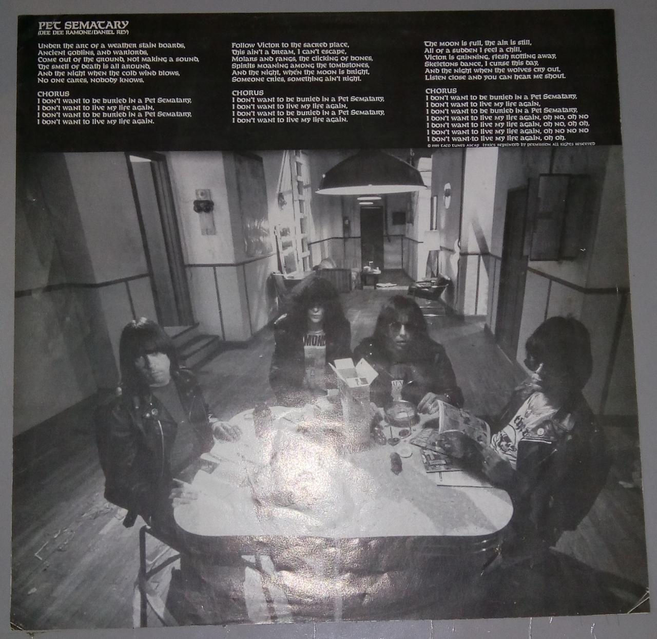 Vinil Lp Ramones Brain Drain Com Encarte