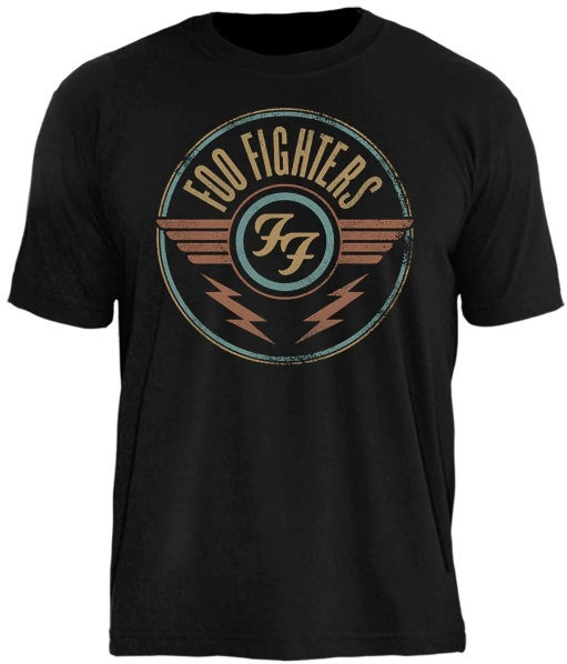Camiseta Foo Fighters Brasão com Raios Stamp TS1638