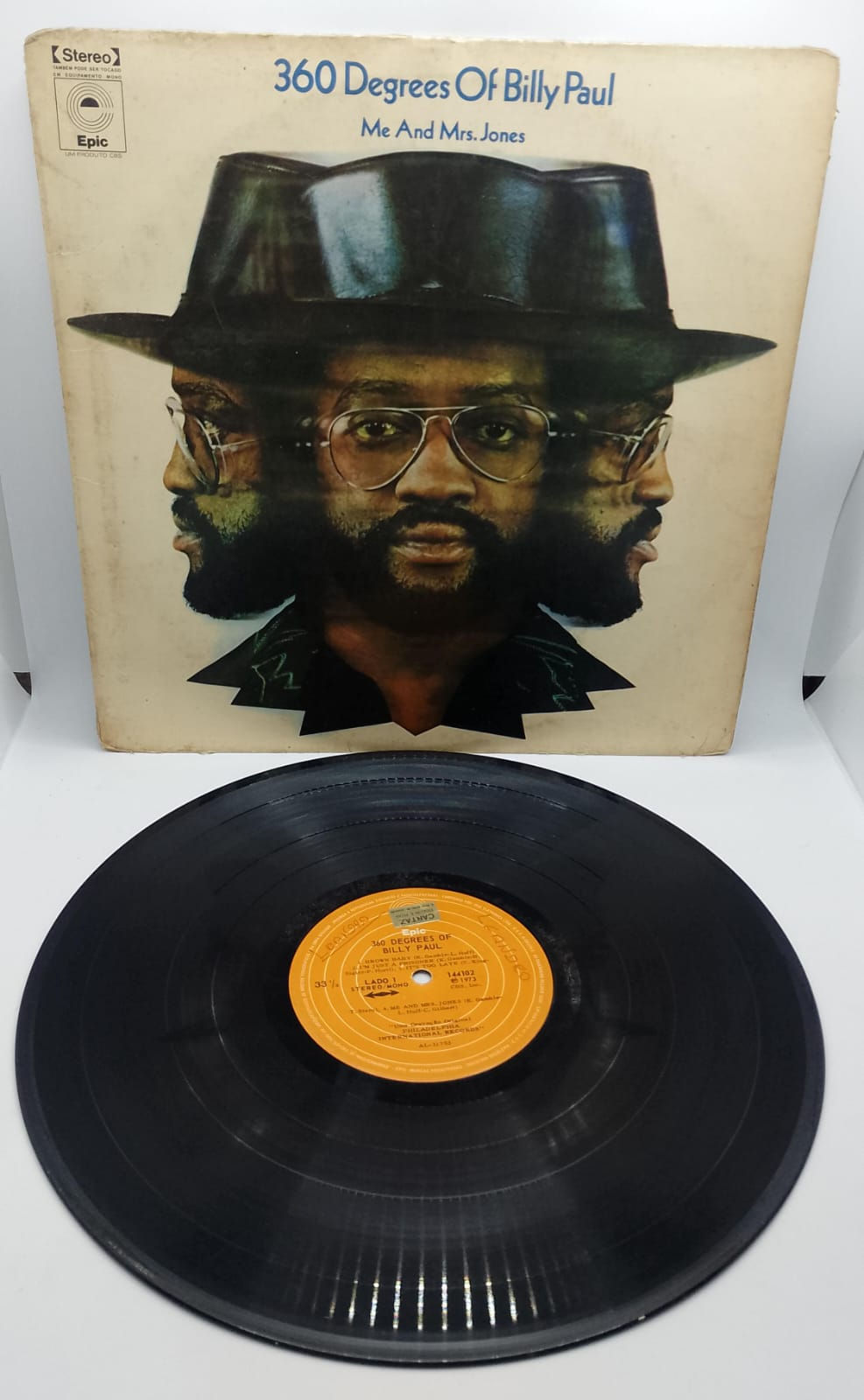 Vinil Lp Billy Paul 360 Degrees of Billy Paul 1973