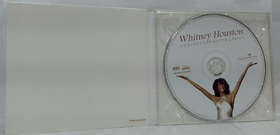 Miniatura: CD Usado Whitney Houston Concert For South Africa