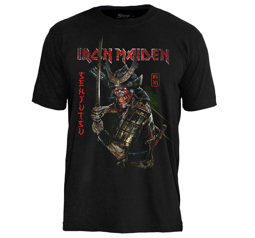Miniatura: Camiseta Iron Maiden Senjutsu Preto TS1514