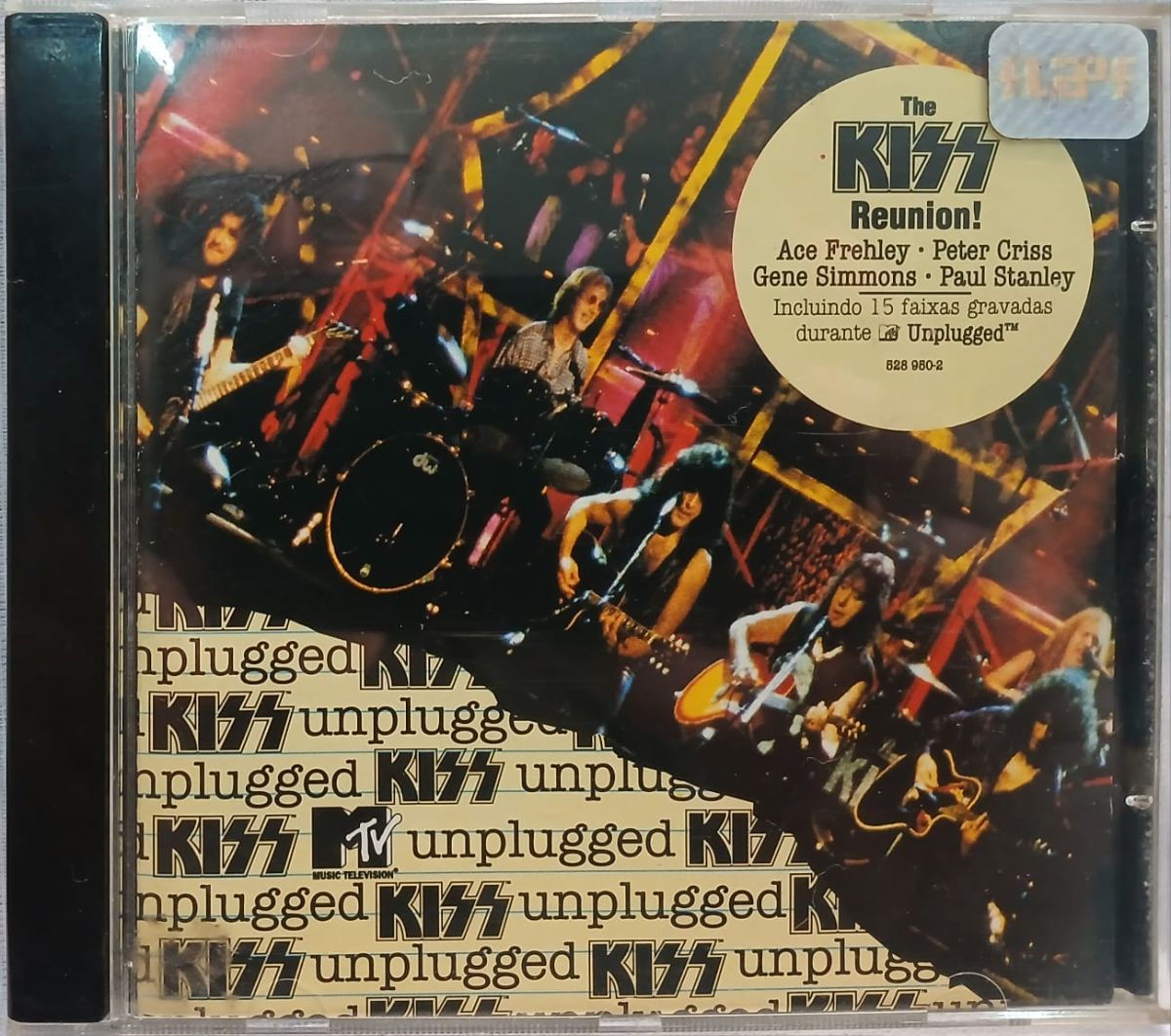 CD Usado Kiss Reunion Unplugged Muito Bom Estado Nacional