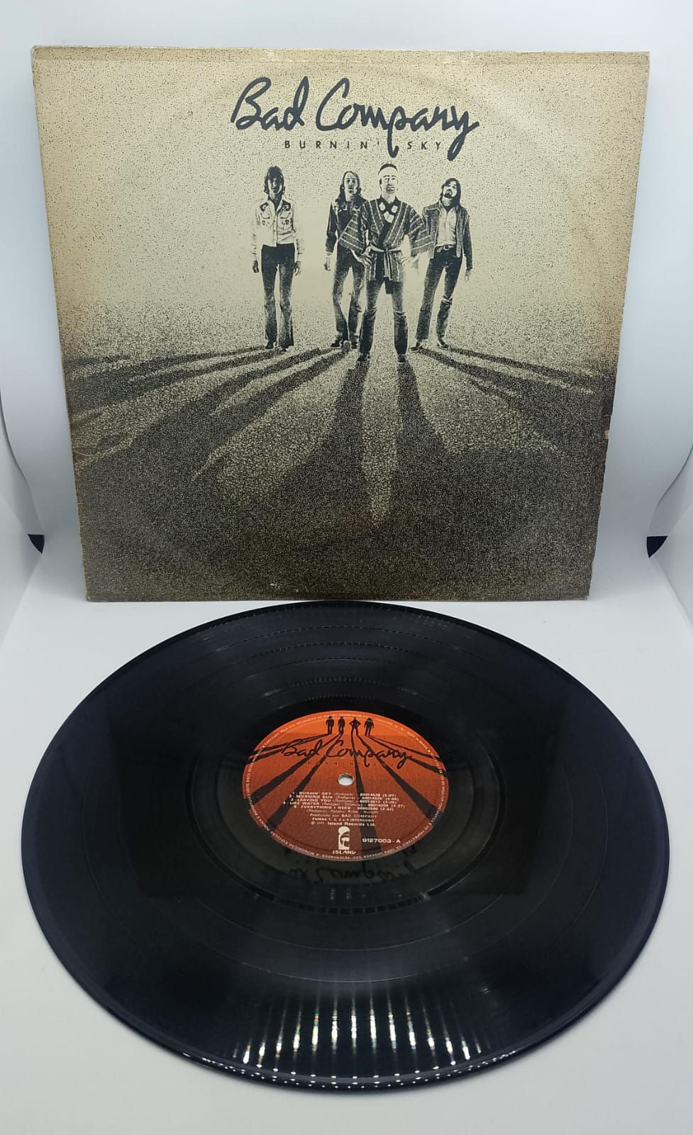 Vinil Lp Bad Company Burnin Sky 1977