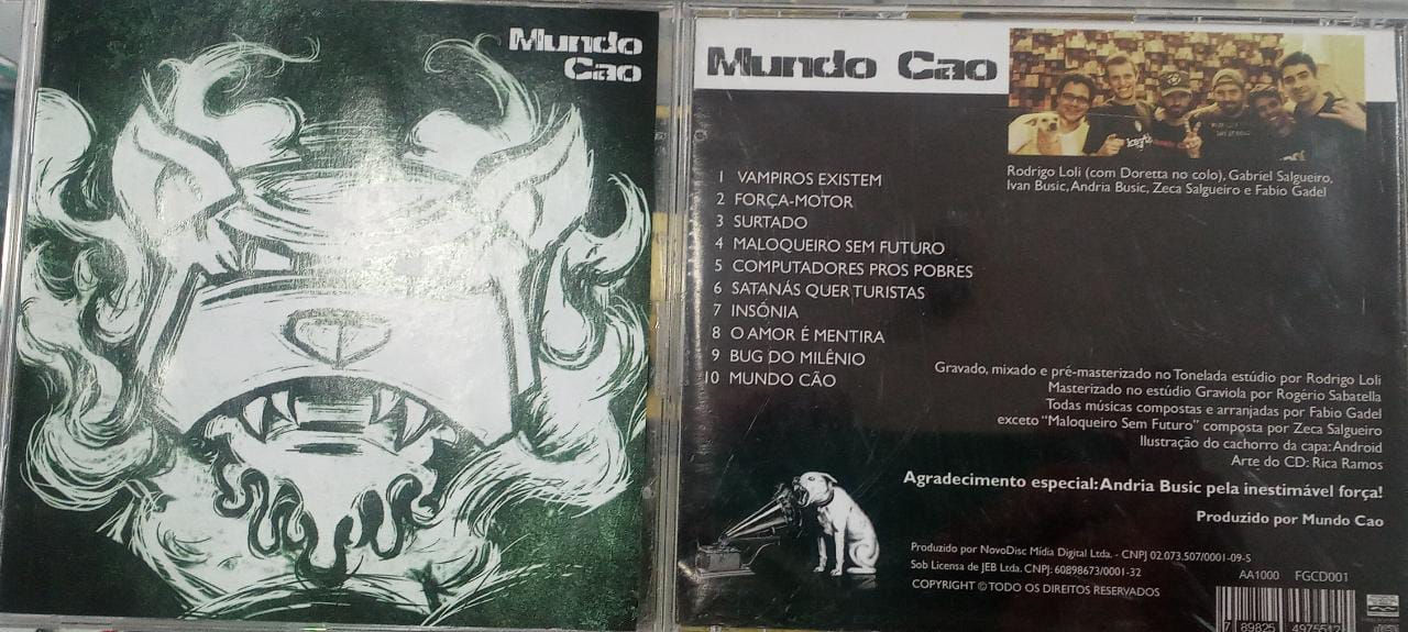 Cd Mundo Cao Mundo Cao CDU8653
