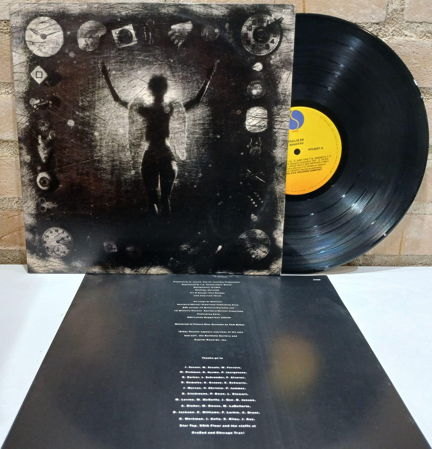 Vinil Lp Ministry Psalm 69 1992 C/ Encarte Excelente Estado