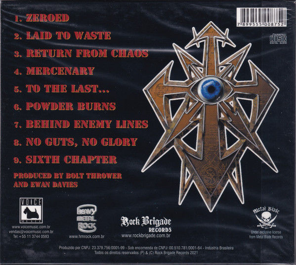 Miniatura: Cd Bolt Thrower Mercenary Slipcase Novo Lacrado