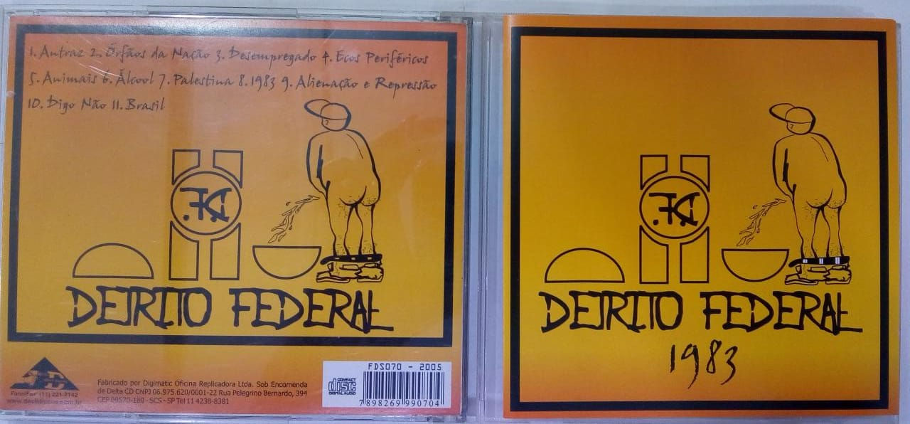 Cd Usado Detrito Federal 1983 Excelente CDU5182