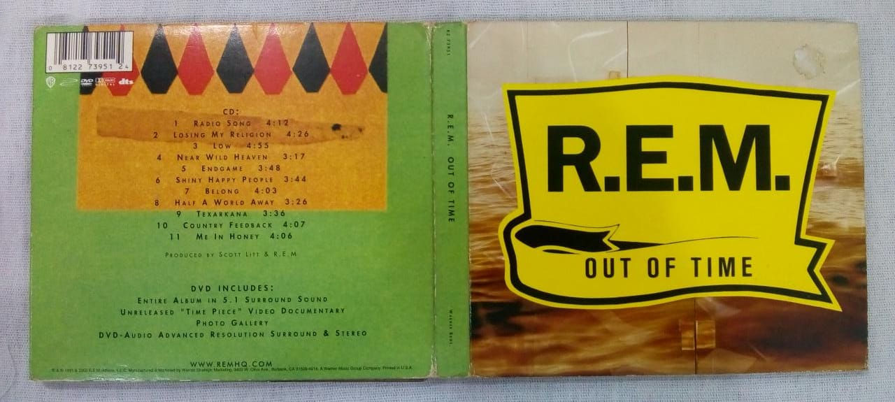 CD DVD Usado R.E.M. Out Of Time Importado Dig MB CDU5789