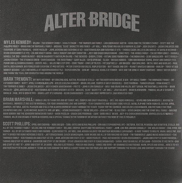 Miniatura: CD Alter Bridge Alter Bridge 2026 Com Obi Novo Lacrado Nac