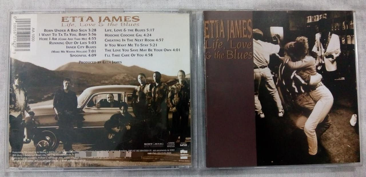Cd Usado Etta James Life Love And The Blues Exc CDU6243