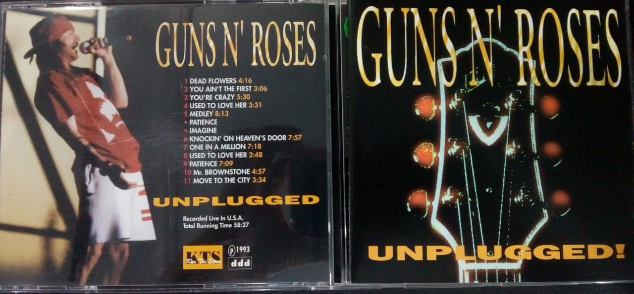 Cd Usado Guns N Roses Unplugged Exc Importado CDU1466