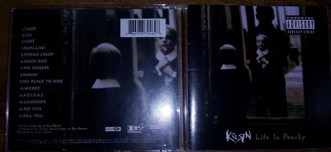 Cd Usado Korn Life Is Peachy Excelente Importado CDU1689