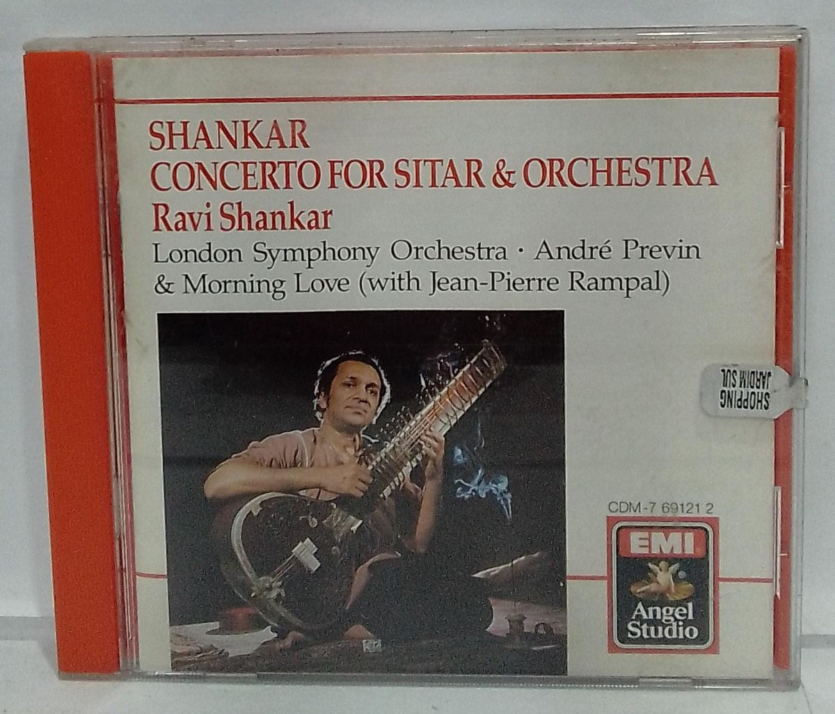 CD Usado Ravi Shankar&André Previn Concerto4Sitar CDU 15143