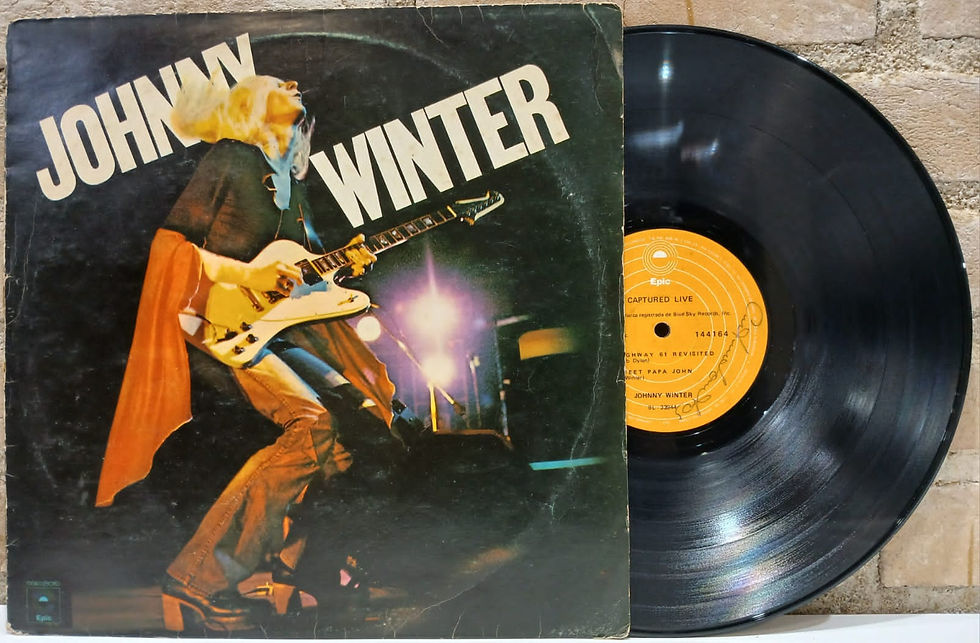 Vinil Lp Johnny Winter Captured Live