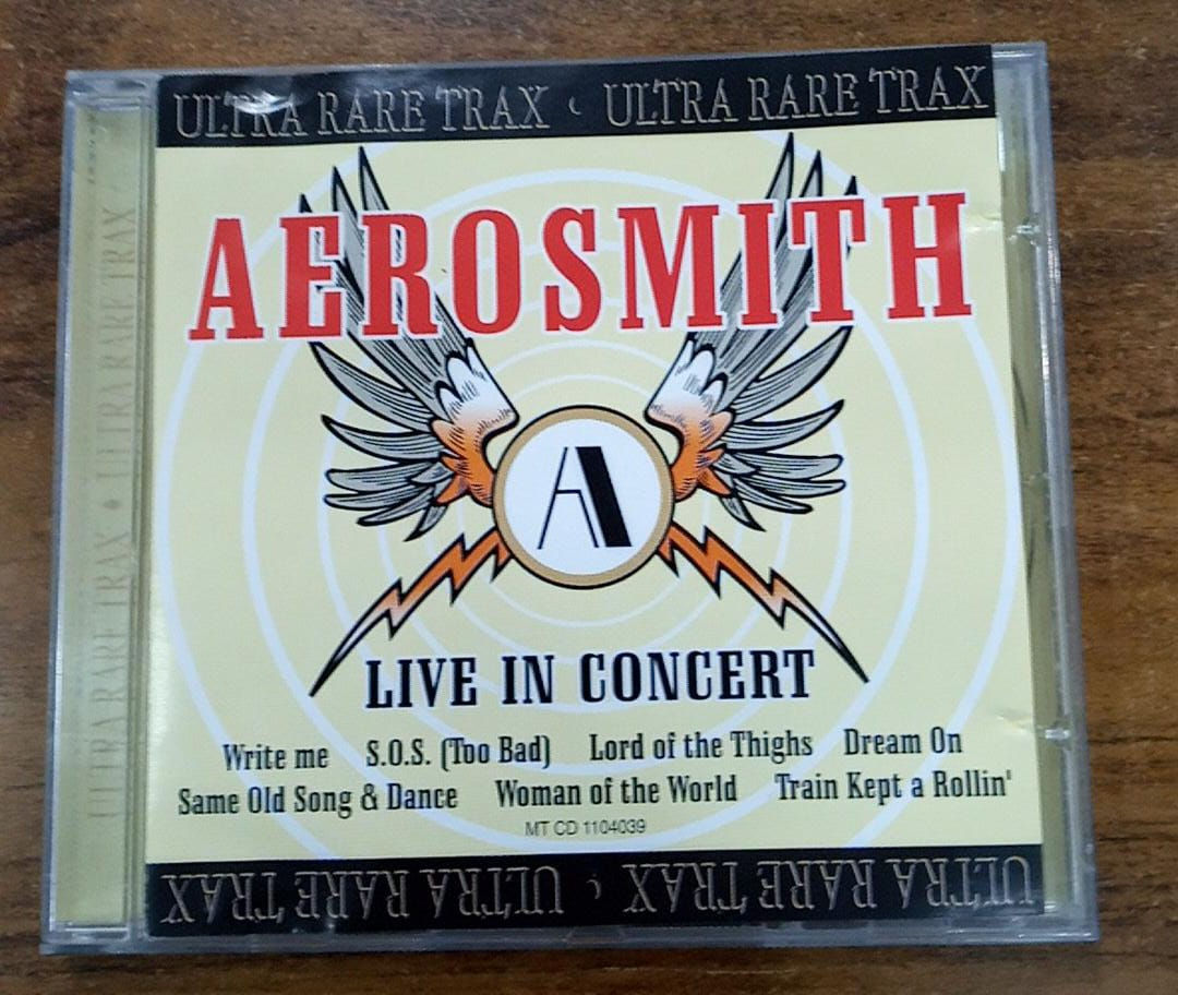 Cd Usado Aerosmith Live In Concert Muito Bom CDU5990