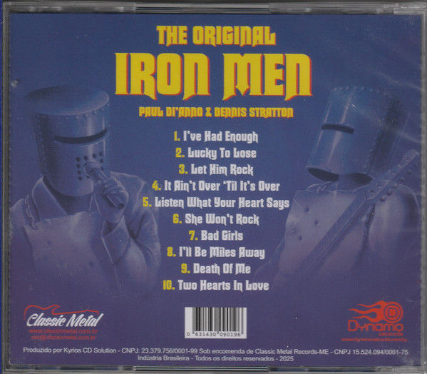 Miniatura: Cd Paul Dianno & Dennis Stratton The Original Iron Men 2025