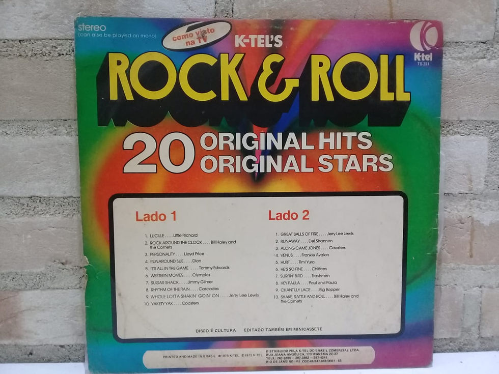 Miniatura: Vinil Lp Rock And Roll 20 Original Hits Original Stars