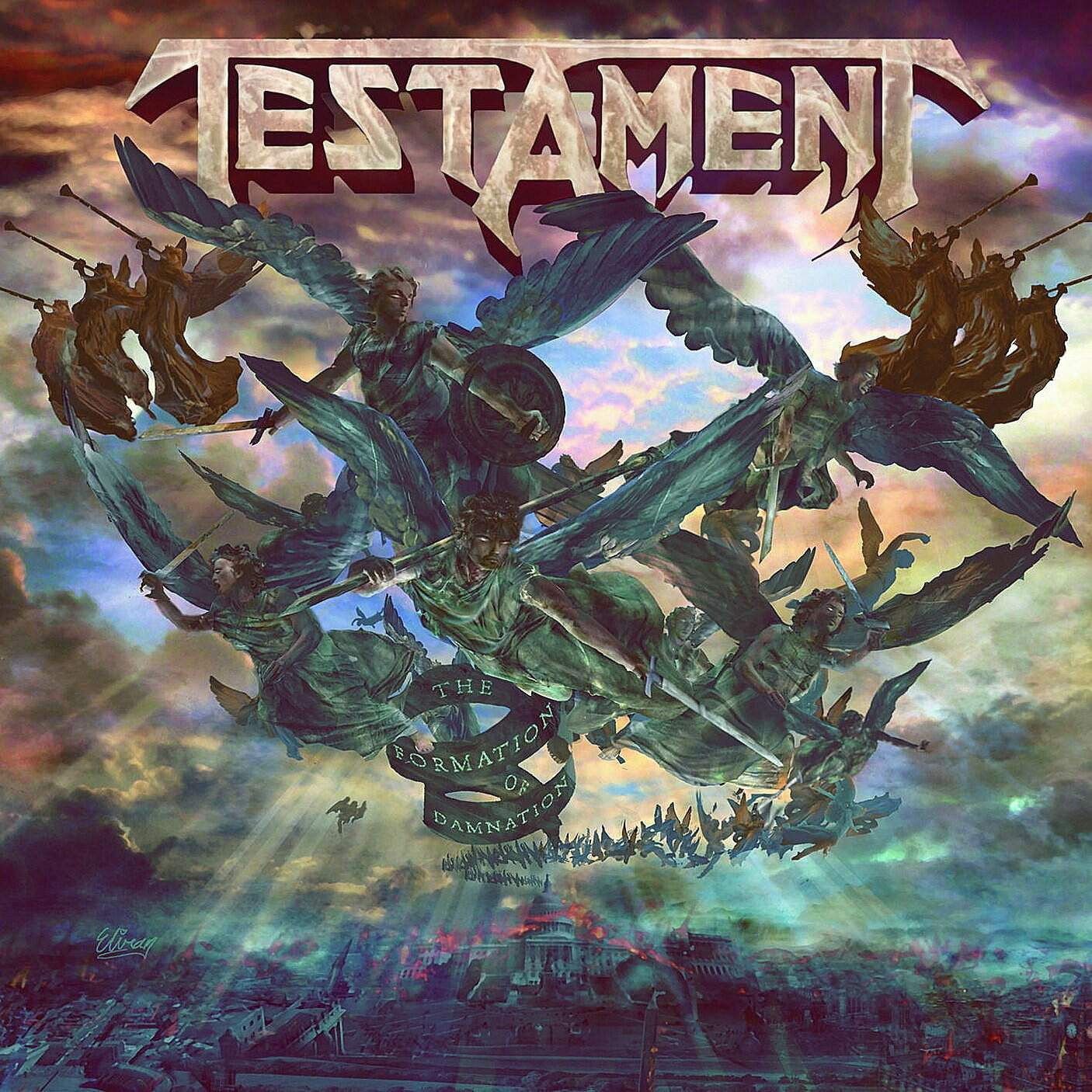 Cd Testament The Formation of Damnation Importado Argentino