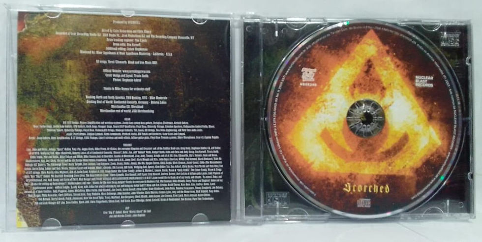 Miniatura: CD Usado Overkill Scorched