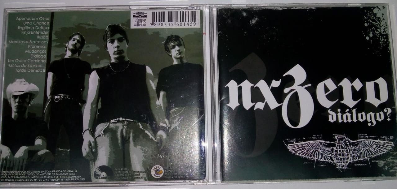 Cd Usado NX Zero Diálogo Raro CDU10536