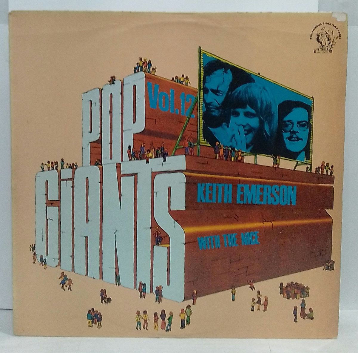 LP Usado Keith Emerson with The Nice Pop Giants Vol 12
