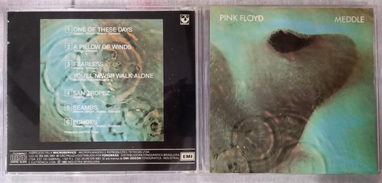Cd Usado Pink Floyd Meddle Raro CDU10095