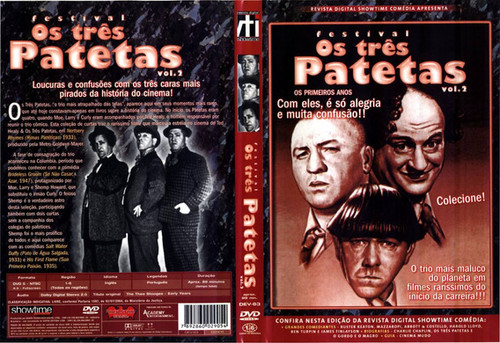 Dvd Usado Os Três Patetas Vol 2 | Metal Music