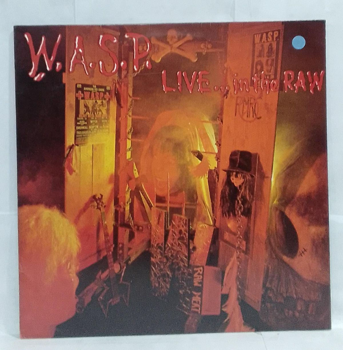 LP Usado W A S P Live in the Raw