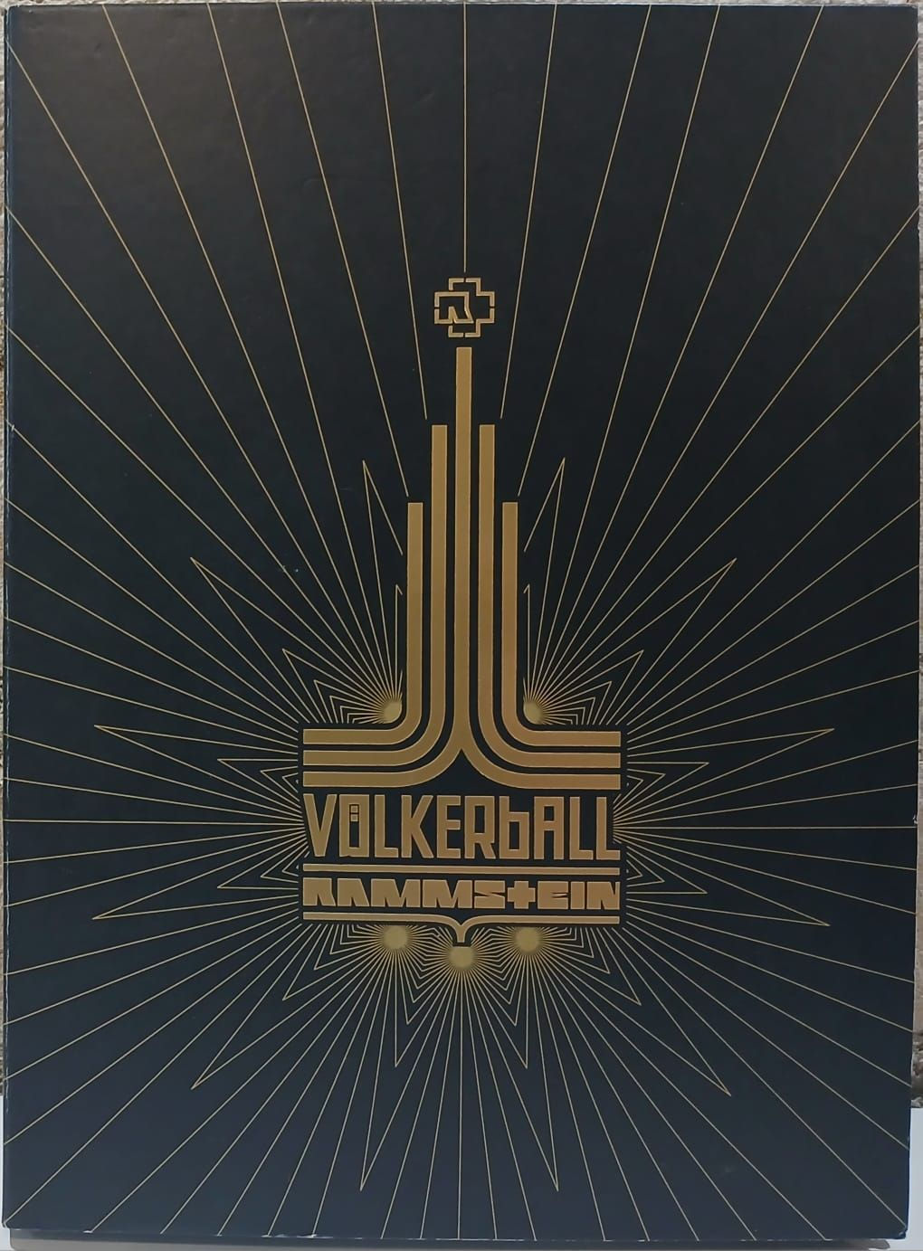 DVD Usado Rammstein Volkerball Edição Especial 2 Dvds + 1 Cd