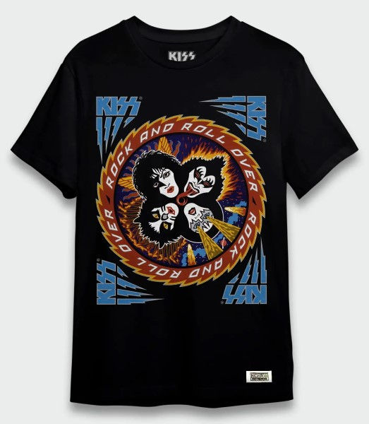 Miniatura: Camiseta Infantil Kiss Rock And Roll Preto OF0251