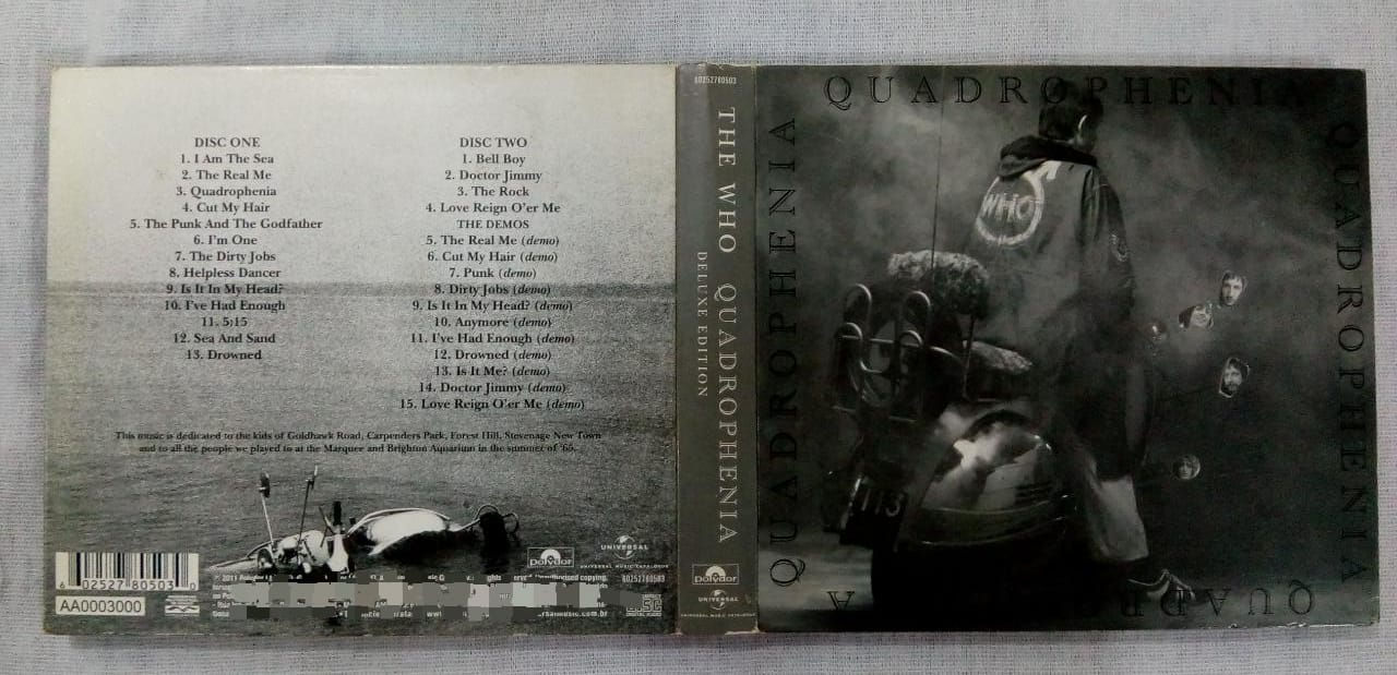 Cd Usado The Who Quadrophenia Duplo Dig Exc CDU5794