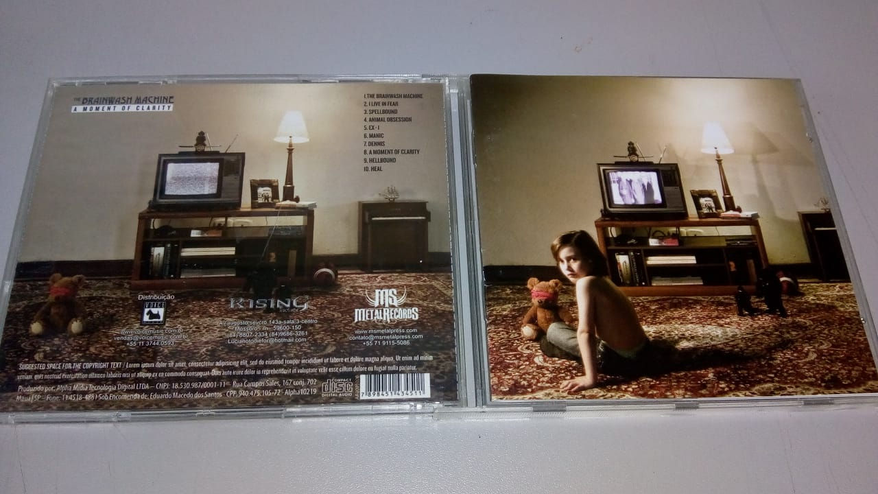 Cd Usado The Brainwash Machine A Moment Of Clarity MB CDU385