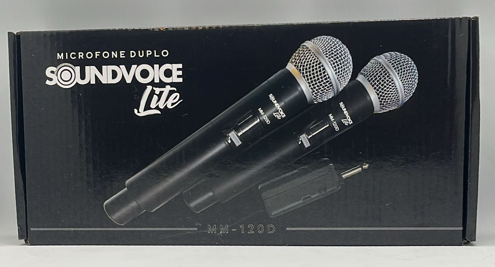 Microfone Soundvoice S/ Fio VHF MM120D