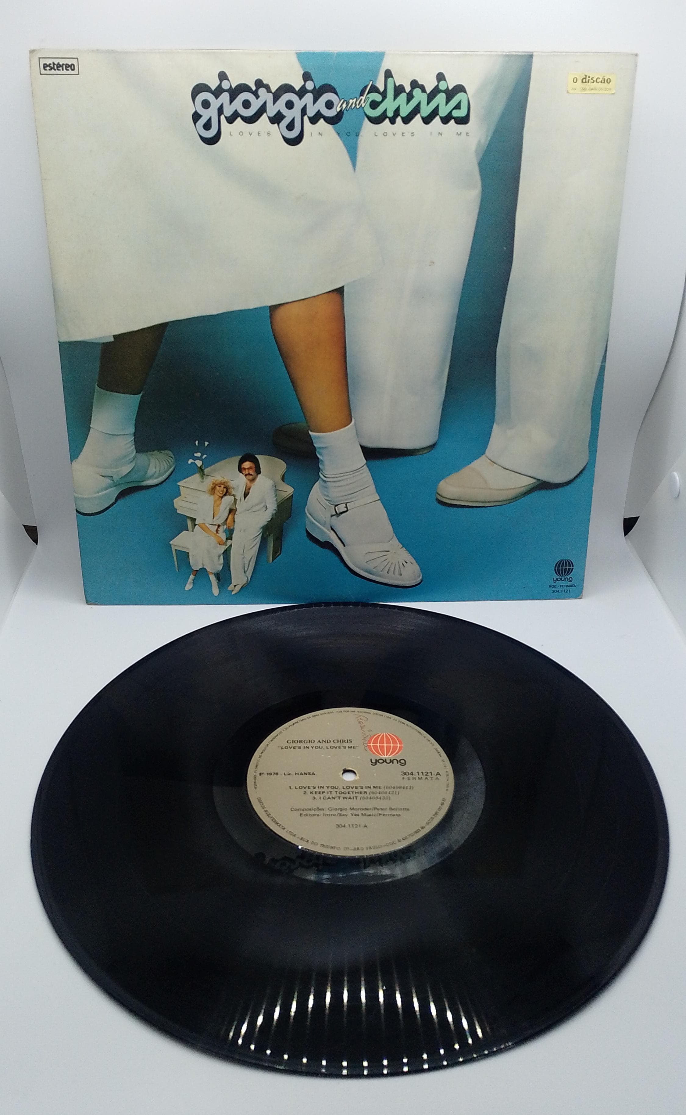 Vinil Lp Giorgio and Chris Loves in You Loves in Me