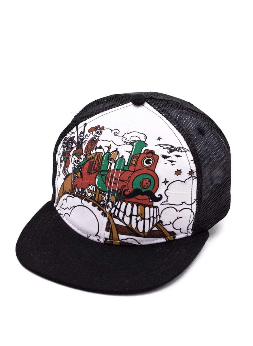 Boné Infantil Kids Trem Skull Stooge BOK002