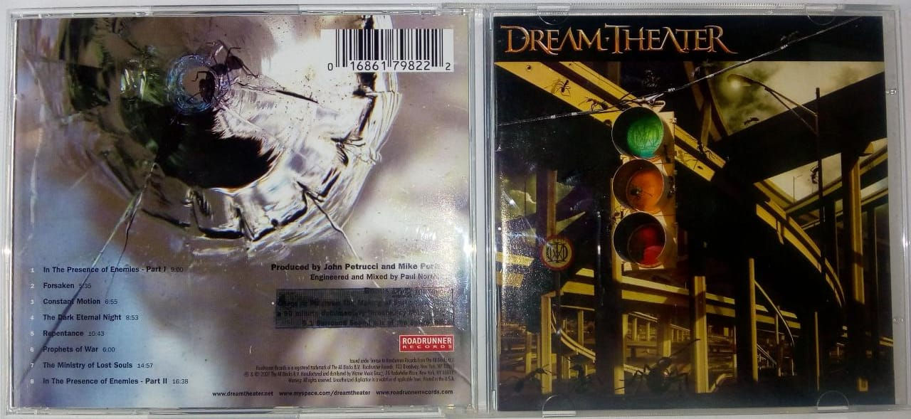 Cd Usado Dream Theater Systematic Chaos Imp Bônus MB CDU5054
