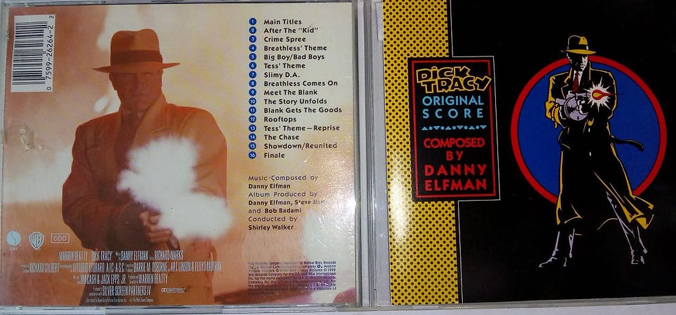 Cd Usado Dick Tracy Trilha de Filme Importado MB CDU5142