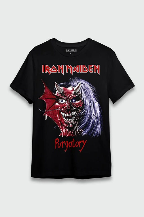 Miniatura: Camiseta Iron Maiden Purgatory Preto OF0165