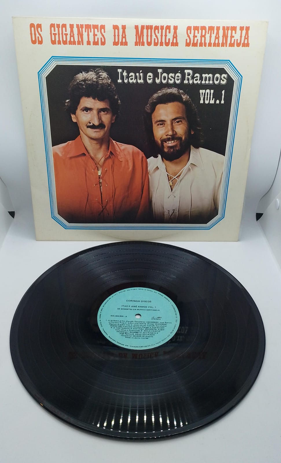 Vinil Lp Itaú e José Ramos Os Gigantes da Música Vol.1 Raro