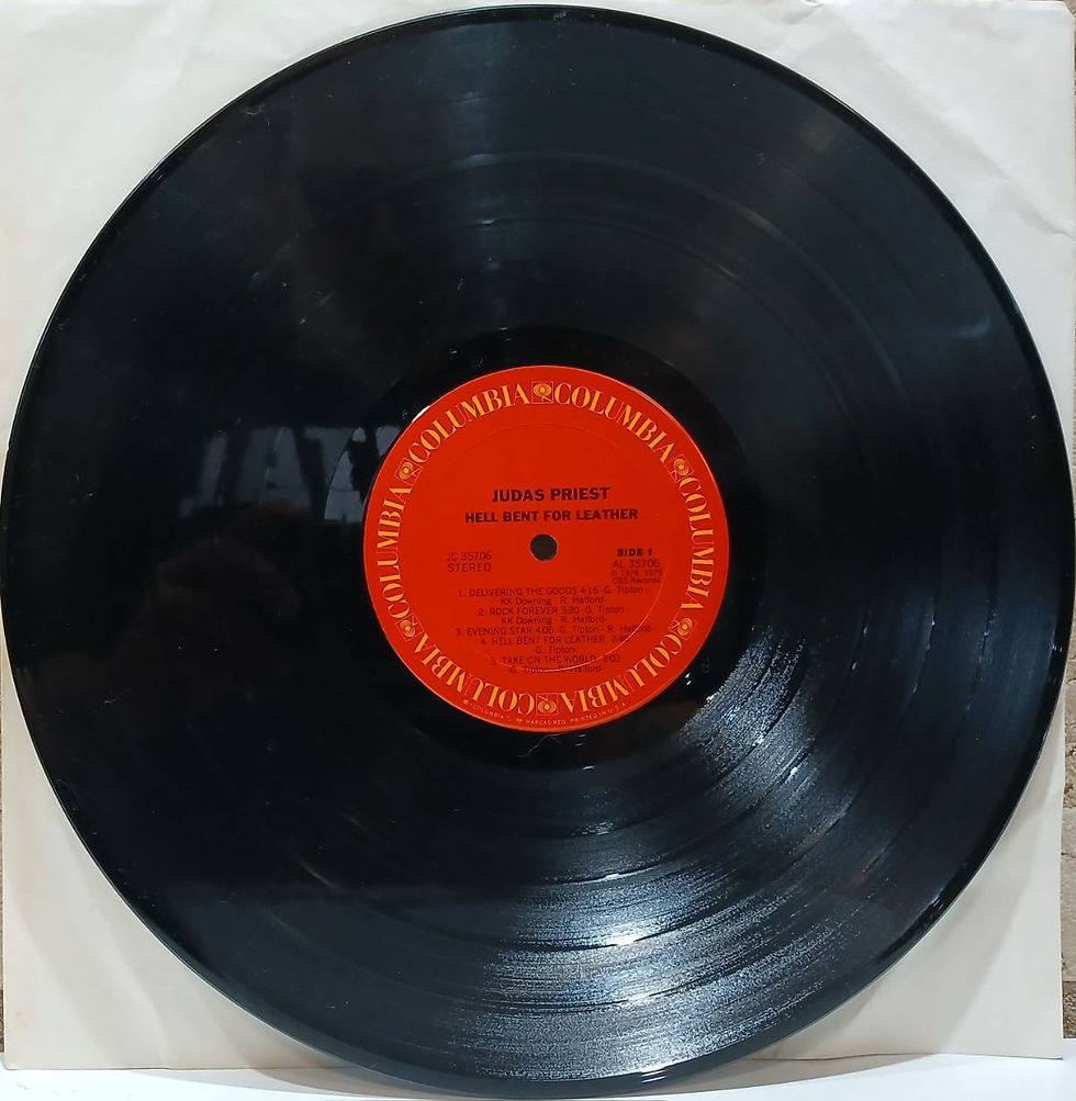 Miniatura: LP Usado Judas Priest Hell Bent for Leather Excelente U.S.A