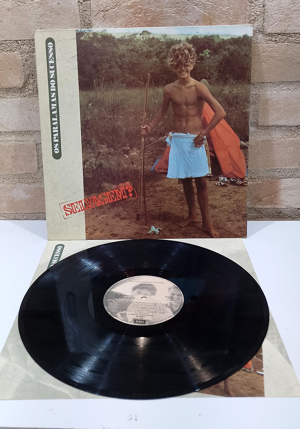 Vinil Lp Os Paralamas do Sucesso Selvagem? C/Encarte 1986 EX
