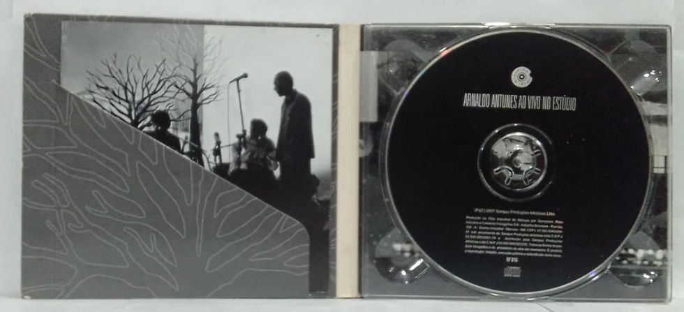 Miniatura: CD Usado Arnaldo Antunes Ao Vivo No Estúdio