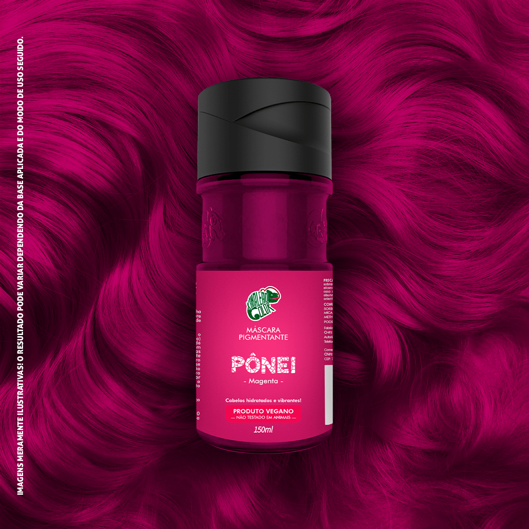 Tinta Pônei Magenta 150ml Kamaleão K14562
