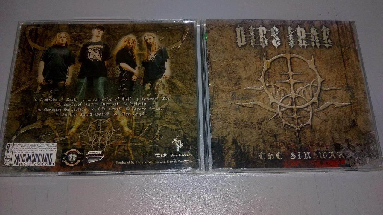 Cd Usado Dies Irae The Sin War